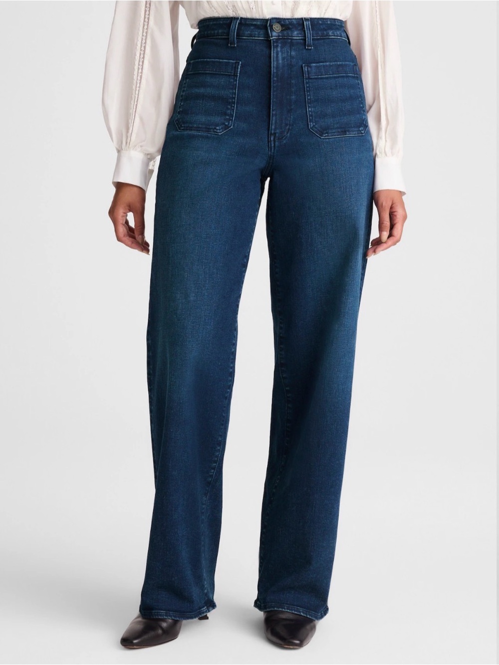 Madewell Curvy Emmett Wide-Leg Jean - Size 27  - NWT - Picture 5 of 9